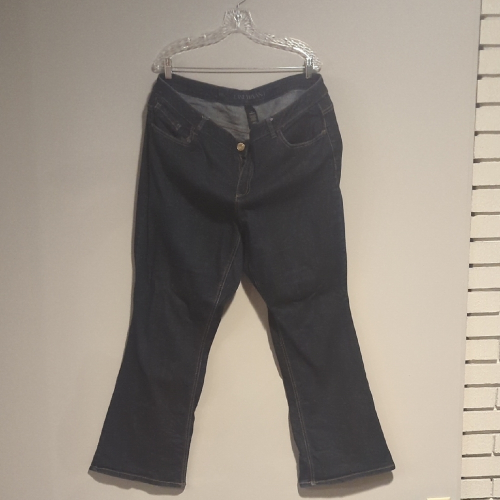 Lane Bryant Dark Blue Boot Cut Jeans